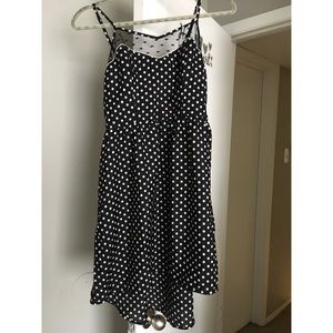 Dotted midi dress